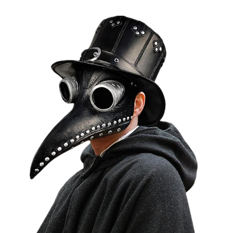 Halloween Black Rubber Plague  - đánh giá và giá Disposable Surgical Mask