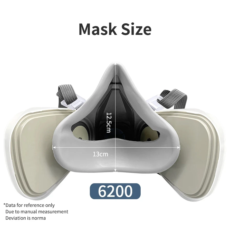 6200 Dust Mask Half Face With  - đánh giá và giá Dust Mask Construction