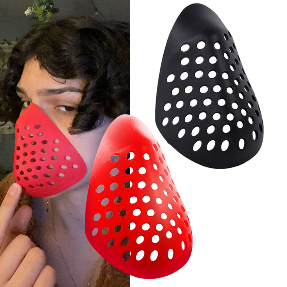 Mặt nạ silicon che nửa mặt, dù - đánh giá và giá Silicone Mask Bracket