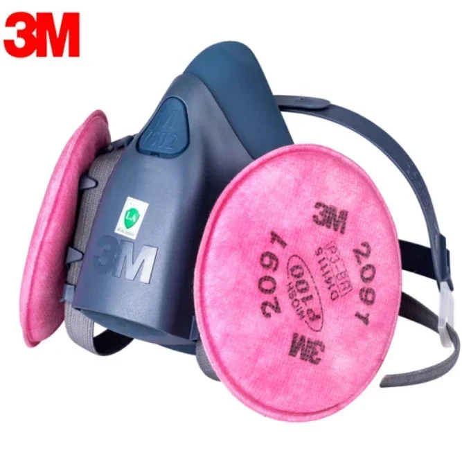Mặt nạ phòng độc 3M 7502, mặt  - đánh giá và giá Dust Mask Construction