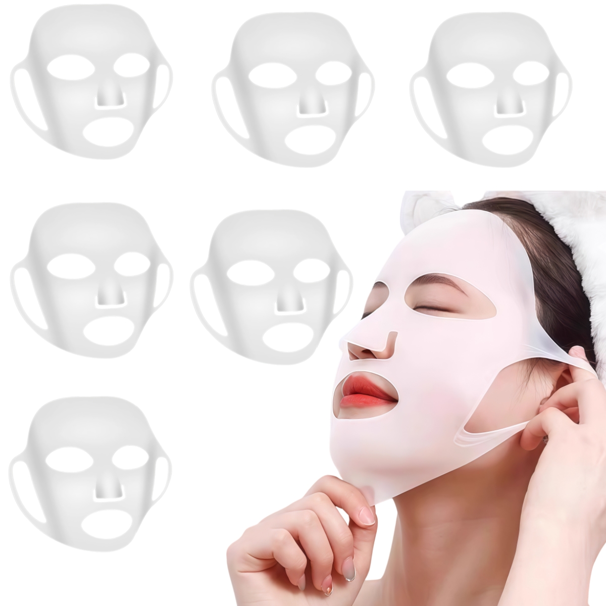 1Pc Silicone Face Mask Cover R - đánh giá và giá Silicone Mask Bracket